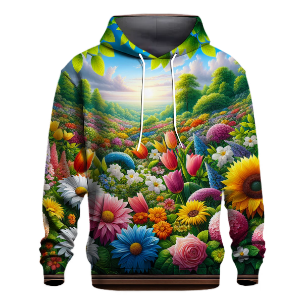 Vibrant Flora Hoodie