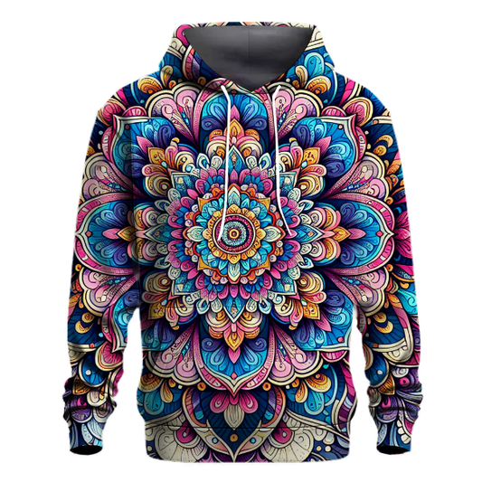 Vibrant Bohemian Mandala Hoodie