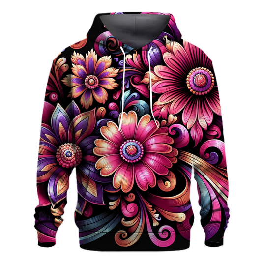 Vintage Flowers Hoodie