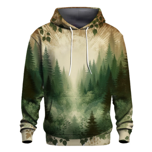 Mystical Forest Fade Hoodie