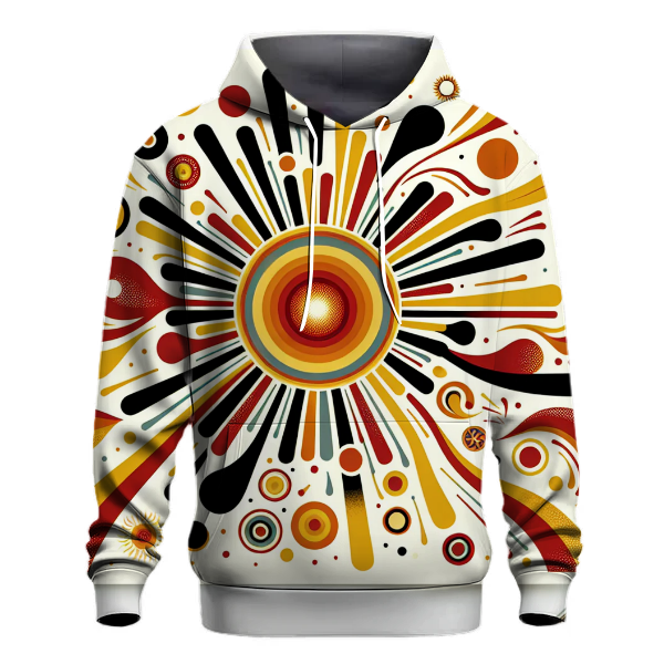 Retro Sunburst Hoodie