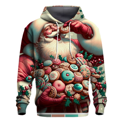 Santa's Cookie Tasting Crew Hoodie