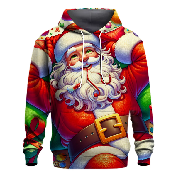 Socks and Sandals Santa Hoodie