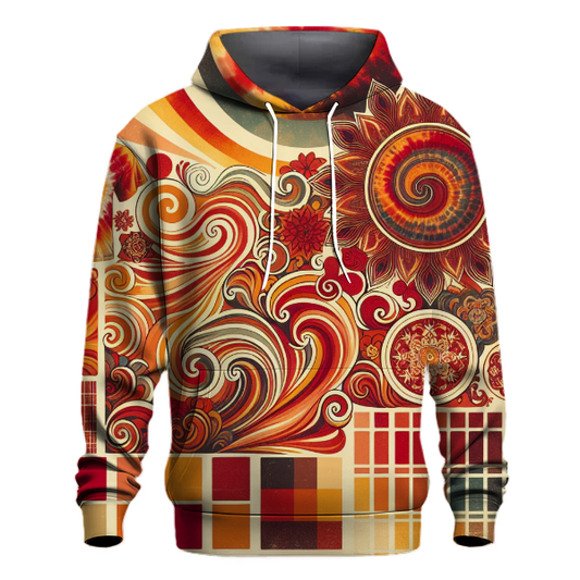 Retro Sunset Skies Hoodie