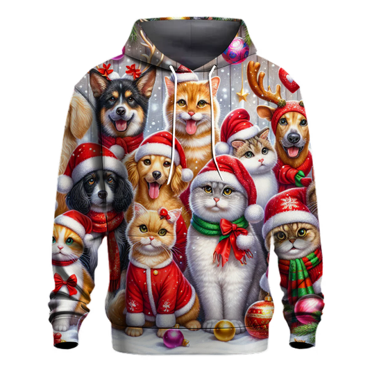 Santa Paws Pet Lovers Hoodie