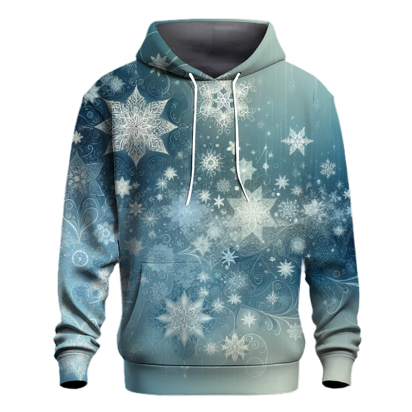 Sparkling Snowflake Dreams Hoodie