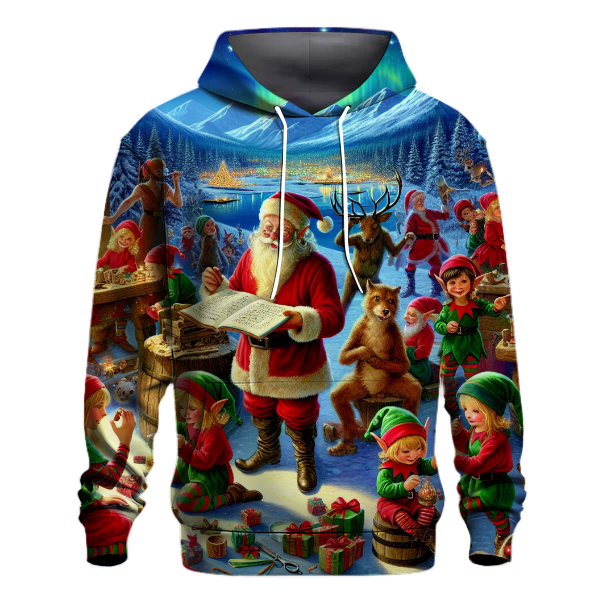 Santas Magical North Pole Hoodie