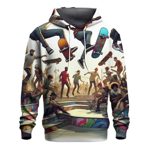 Skateboarding Street Vibe Hoodie