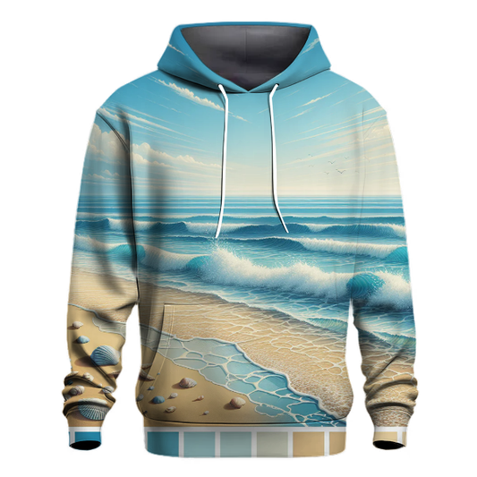 Soothing Ocean Waves Hoodie