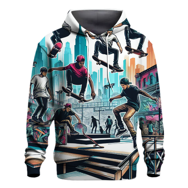 Skateboarding Urban Art Hoodie