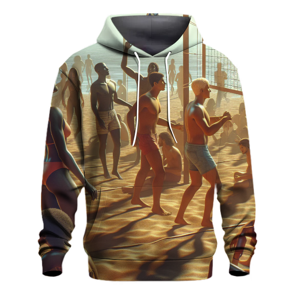 Volleyball Wave Rider Hoodie