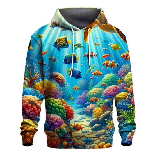 Vibrant Underwater Adventure Hoodie