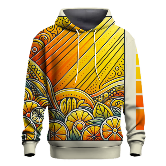 Twisted Citrus Gradient Hoodie