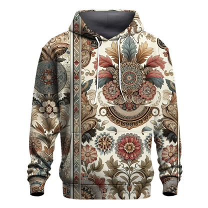 Timeless Vintage Patterns Hoodie