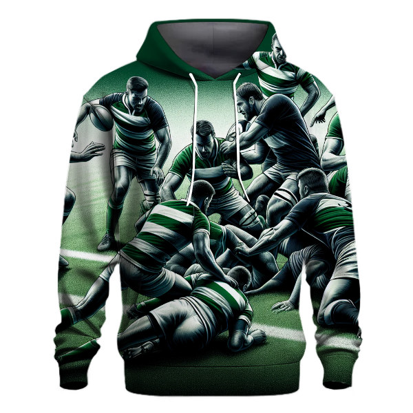 Rugby - Strength and Team Spirit Hoodie