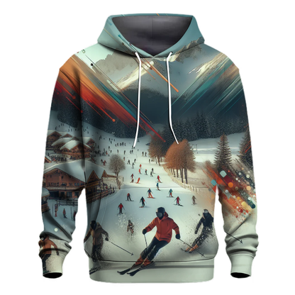 Skiing Adventure Awaits Hoodie