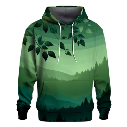 Forest Green Tranquility Hoodie