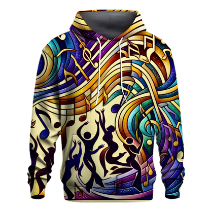 Soulful Rhythm Patterns Hoodie