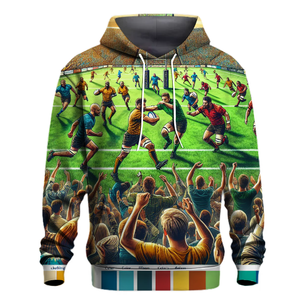 Rugby - Game On Hoodie