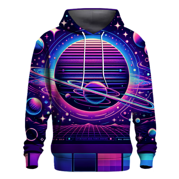 Retro Synthwave Odyssey Hoodie