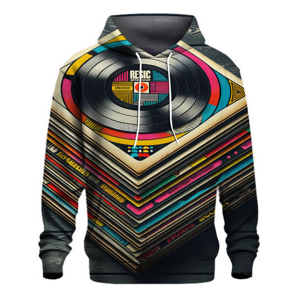 Vintage Vinyl Vibes Hoodie