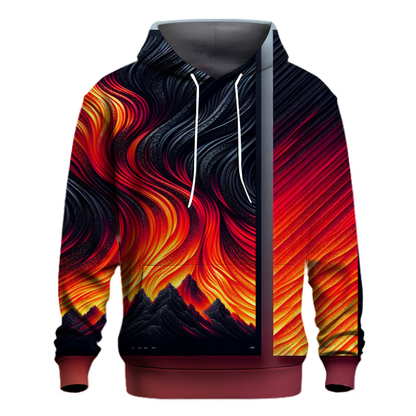 Volcanic Fire Glow Hoodie