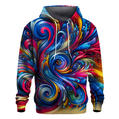 Vivid Hues Tie-Dye Hoodie