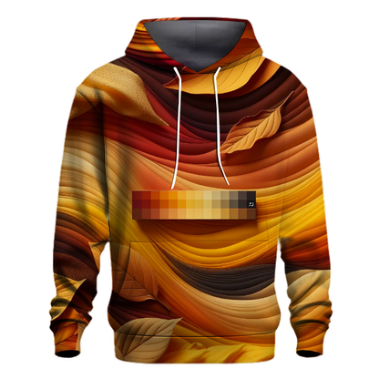 Amber Autumn Gradient Hoodie Hoodies Fashion