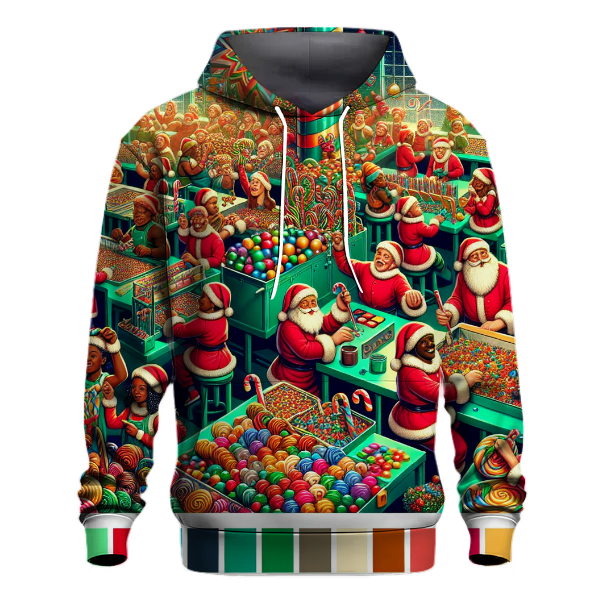 Santa's Candy Factory Hoodie