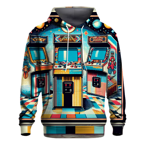 Vintage Arcade Machine Hoodie