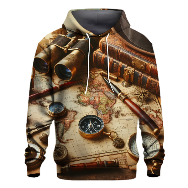 Vintage Adventure Chronicles Hoodie