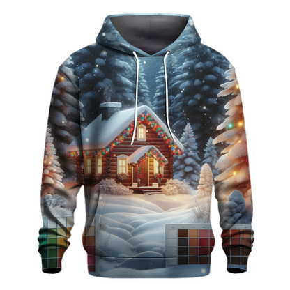 Santas Cozy Cabin Hoodie