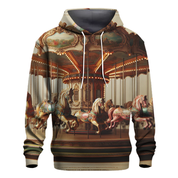 Vintage Carousel Magic Hoodie