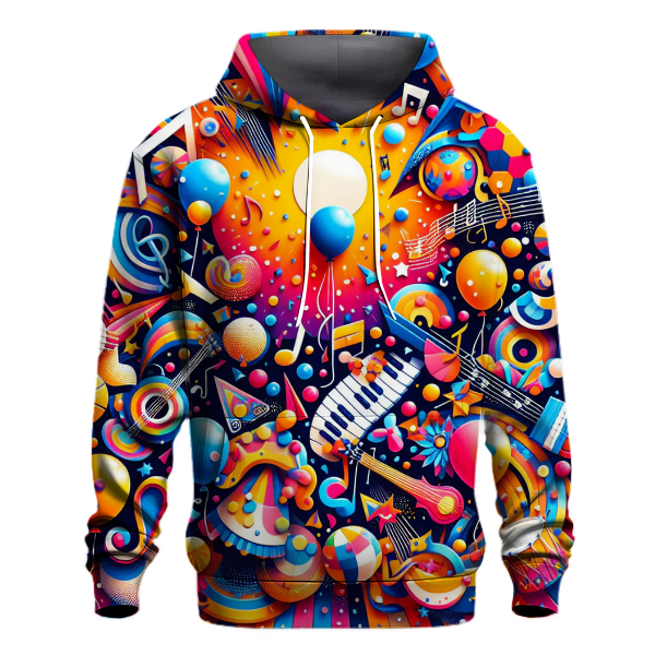 Vibrant Festival Fun Hoodie