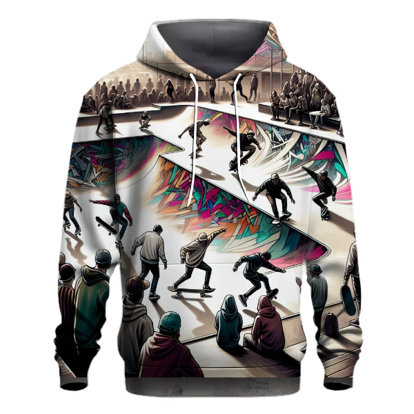 Skating - Rhythm on Wheels Hoodie