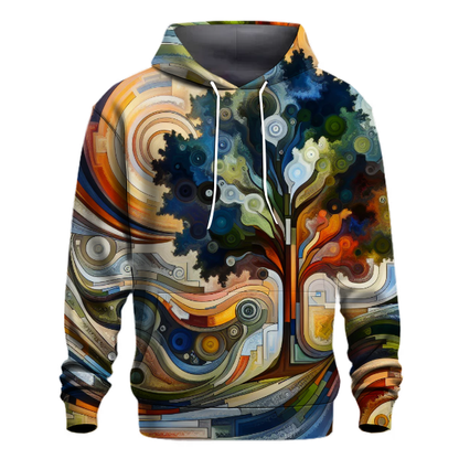 Abstract Nature Hoodie