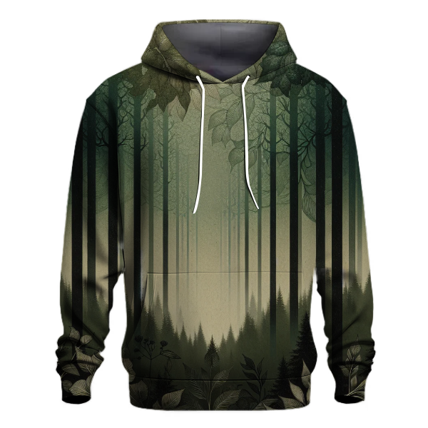 Forest Shadow Gradient Hoodie