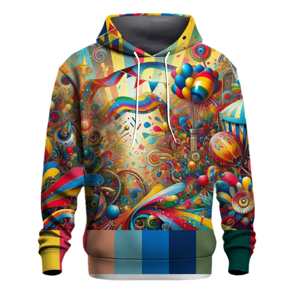 Vibrant Carnival Fiesta Hoodie