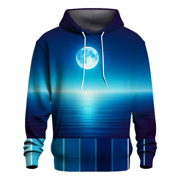 Sapphire Moonlit Veil Hoodie