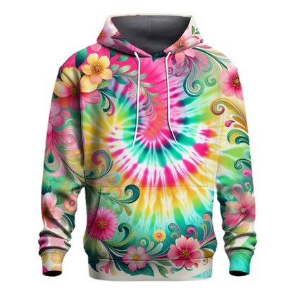 Vivid Spring Bloom Hoodie