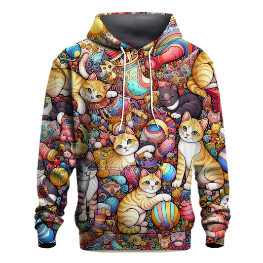 Whimsical Cat Kingdom Hoodie