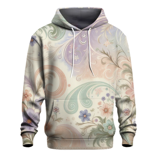 Whimsical Fauna Tie-dye Design Hoodie