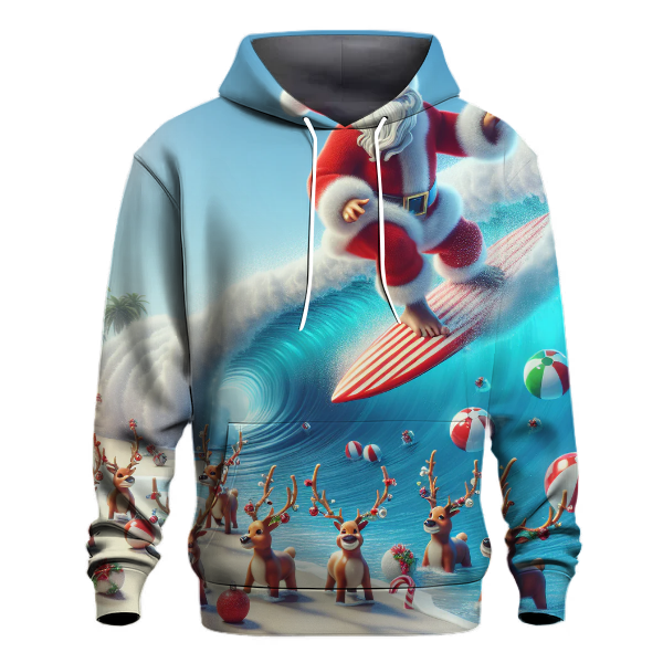 Santa's Surfing Adventure Hoodie