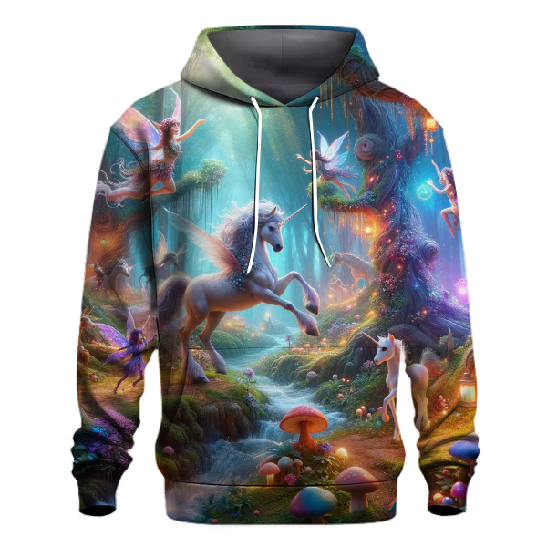 Whimsical Forest Fantasy Hoodie