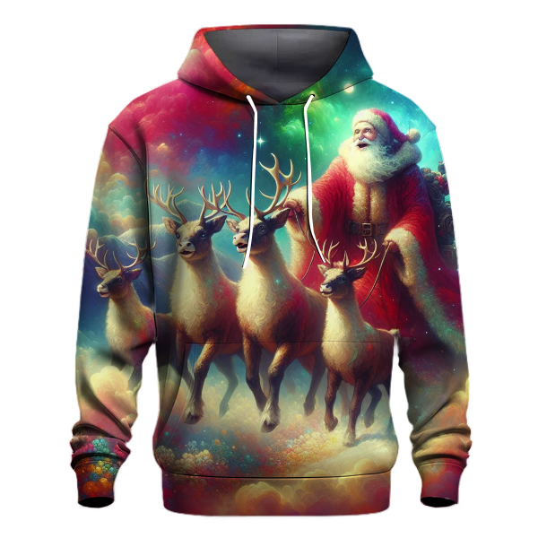 Santa's Reindeer Adventure Hoodie