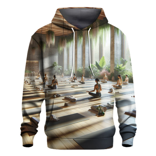 Yoga Harmony Design Hoodie