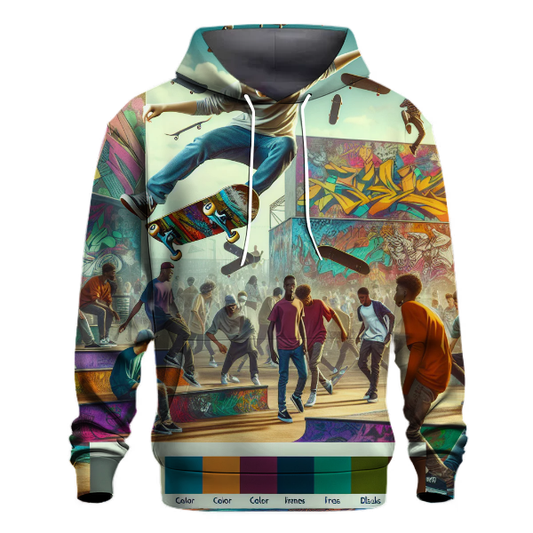 Skateboarding Thrill Hoodie