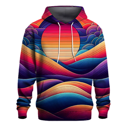 Vibrant Sunset Celebration Hoodie