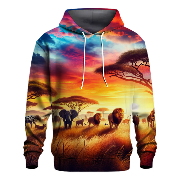 Wild Savanna Safari Hoodie