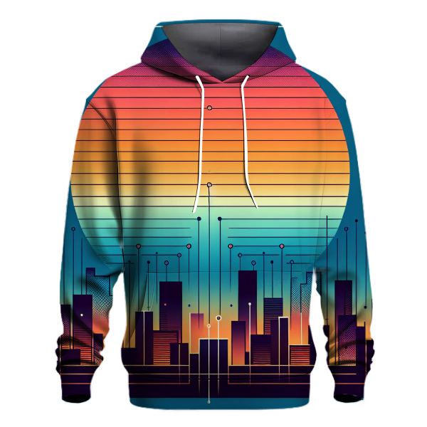 Urban Sunset Horizon Hoodie